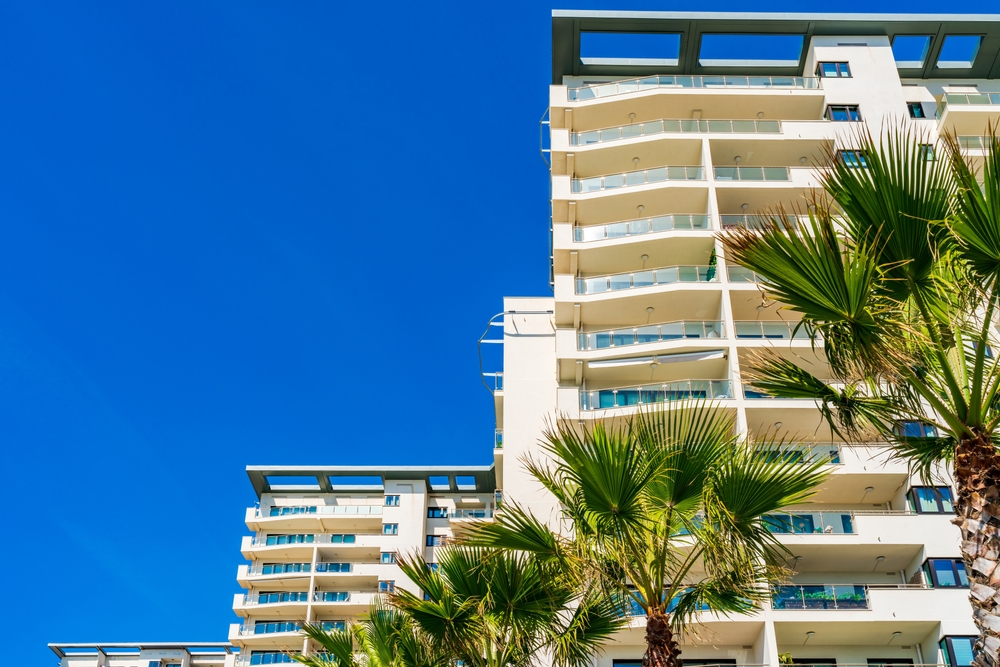 Image of Residential buildings in Gibraltar, UK